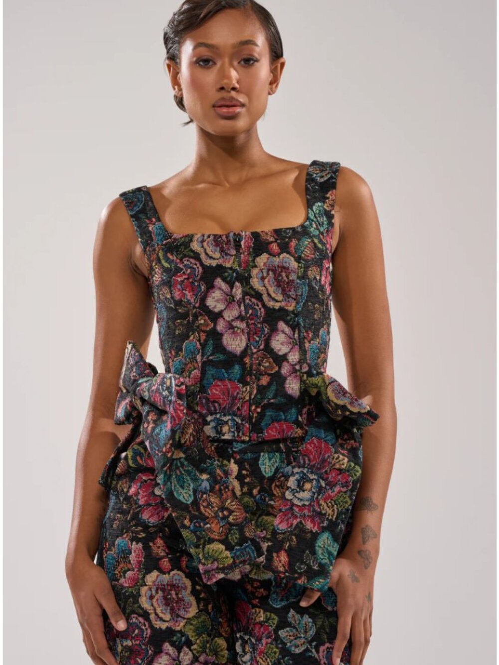 AKIRA Brocade Corset